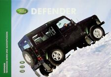 295606) Land Rover Defender - tech. Daten & Ausstattungen - Prospekt 1999 comprar usado  Enviando para Brazil