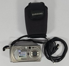 Câmera Digital Samsung Digimax 430 4.0MP com Cabo e Estojo Testados  comprar usado  Enviando para Brazil