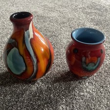 Two small vases for sale  BRIDGWATER