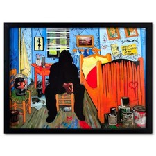 Mr. Brainwash, placa emoldurada personalizada assinada litografia offset. comprar usado  Enviando para Brazil
