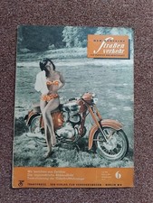 Deutsche straßenverkehr 1960 gebraucht kaufen  Wittenberg