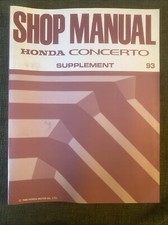 Honda shop manual for sale  HASTINGS