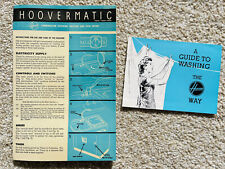 1959 1960 hoovermatic for sale  STOURBRIDGE