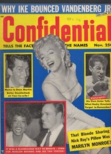 Confidential magazine 1956 for sale  La Mirada