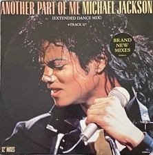 Michael Jackson Another Part Of Me 12" Single Vinyl Record NM/VG+, usado comprar usado  Enviando para Brazil