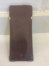 Cartier leather burgundy for sale  STROUD