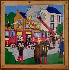 Educo holzpuzzle feuerwehr gebraucht kaufen  Esslingen am Neckar