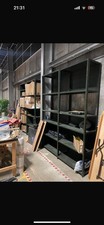 Vintage industrial shelving for sale  GLASGOW