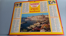 Calendrier vintage 1966 d'occasion  Valençay
