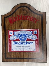 Vintage budweiser dartboard for sale  Andrews