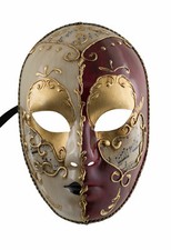 Masque venitien déguisement d'occasion  Ardres