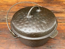 Forno holandês de ferro fundido “Ugly Hammered” HTF #7 comprar usado  Enviando para Brazil