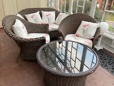 Vintage 1980s rattan for sale  CHERTSEY