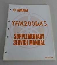 Supplementary service manual d'occasion  Expédié en Belgium