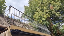 Reclaimed balcony railings for sale  GLOSSOP