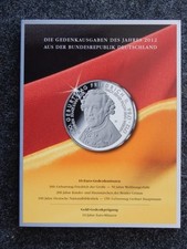 Euro gedenkmünzen 2012 gebraucht kaufen  Gatersleben