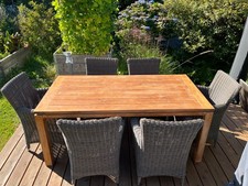 Garten sitzgruppe teakholztisc gebraucht kaufen  Rosengarten
