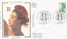 1987 fdc liberte d'occasion  Mortagne-du-Nord