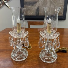 Vintage pair etched for sale  Louisville