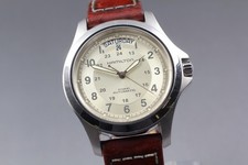 [Quase em perfeito estado] Hamilton Cáqui Campo H644550 Dia Data Relógio Automático Masculino JAPÃO comprar usado  Enviando para Brazil