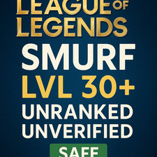 LOL Smurf Account NA Level 30  | FRESH MMR l 30-40k BE | SAFE  comprar usado  Enviando para Brazil