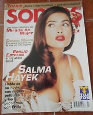 Revista '97 SALMA HAYEK julieta venegas BARBARA MORI carmen maura PABLO MONTERO comprar usado  Enviando para Brazil