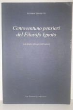 Guido ceronetti centoventuno usato  Cagliari