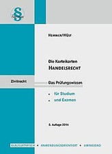 Karteikarten handelsrecht hemm gebraucht kaufen  Berlin