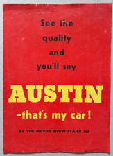 Austin range brochure for sale  BOURNE