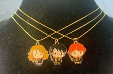 COLARES INSPIRADOS HARRY POTTER HERMIONE GRANGER RON WEASLEY PERSONAGENS FOFOS 16" comprar usado  Enviando para Brazil