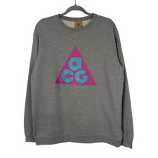 Nike Acg Grey Spellout Logo Back Pocket Bluza na sprzedaż  PL