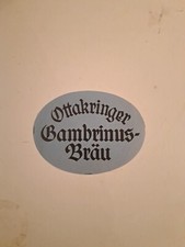 Bieretikett gambrinus bräu gebraucht kaufen  Marklkofen