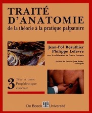 Traite anatomie theorie d'occasion  France