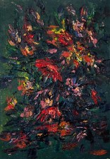 Vase flowers oils for sale  LONDON