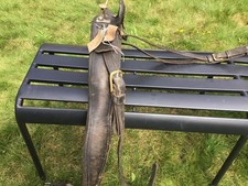 Black leather part for sale  BLAYDON-ON-TYNE