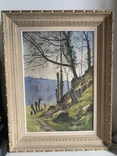 Tableau peinture toile d'occasion  Brou