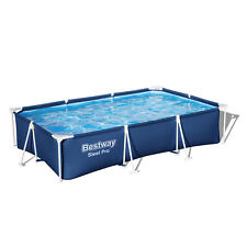 Usado, Piscina retangular Bestway aço 9'10" x 6'7" x 26" com forro DuraPlus (caixa aberta) comprar usado  Enviando para Brazil