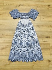 Zara white blue for sale  LONDON