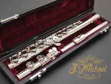 Conjunto de flauta J Michael Jfl-50Ce prata placa labial equipada com E-Mecha J.Michael comprar usado  Enviando para Brazil