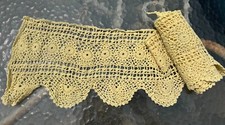 Beautiful crocheted valance for sale  Pembroke