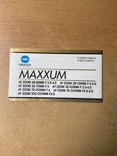 Minolta maxxum bjektiv gebraucht kaufen  München