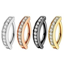 Bauchnabelpiercing clicker sch gebraucht kaufen  Crimmitschau