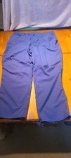 CALÇA DE NÁILON VINTAGE LL BEAN FEMININA TACTEL tamanho 20 AZUL NOVA SEM ETIQUETAS comprar usado  Enviando para Brazil