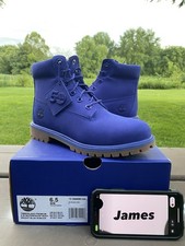 Bota Timberland 6 Polegadas Premium 50º Aniversário - Azul Brilhante Tamanho 6.5 VNDS comprar usado  Enviando para Brazil