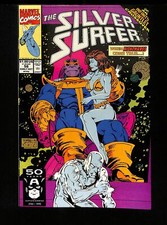 Surfista Prateado (1987) #56 Adam Warlock! Manopla Infinity!  Marvel 1991 comprar usado  Enviando para Brazil