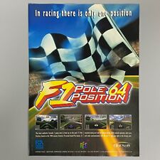 F1 Pole Position 64 Formule 1 N64 Nintendo Jeu Vidéo 1998 Vintage Rétro Annonce comprar usado  Enviando para Brazil