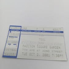Tool concert ticket for sale  Charleston