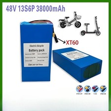 bateria li-lon 48v 38000mAh 2000W bateria de bicicleta elétrica embutida 50A BMS comprar usado  Enviando para Brazil
