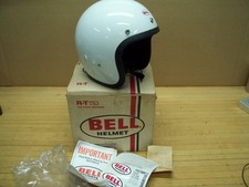 Capacete de motocicleta vintage 1977 Bell RT tamanho 7-3/8/59 cm grande comprar usado  Enviando para Brazil