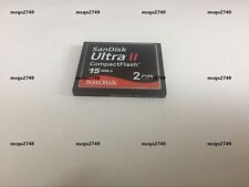 Cartão flash compacto Sandisk 2GB Ultra II 15MB/S CF comprar usado  Enviando para Brazil